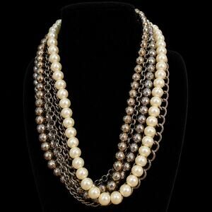 Premier Designs vintage multi strand necklace